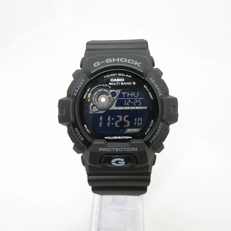 CASIO G-Shock GW-8900A-1JF Black Case Size 5.2cm Unisex Used Watch #7101