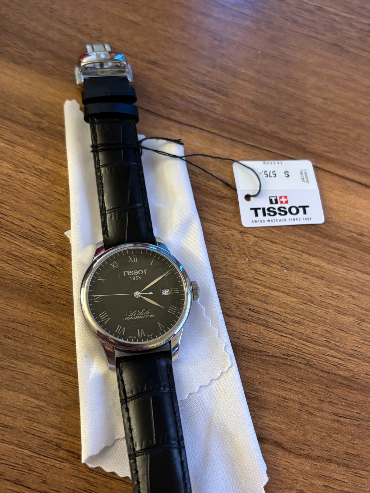 Tissot Le Locle Men’s Black Watch – T006.407.16.053.00