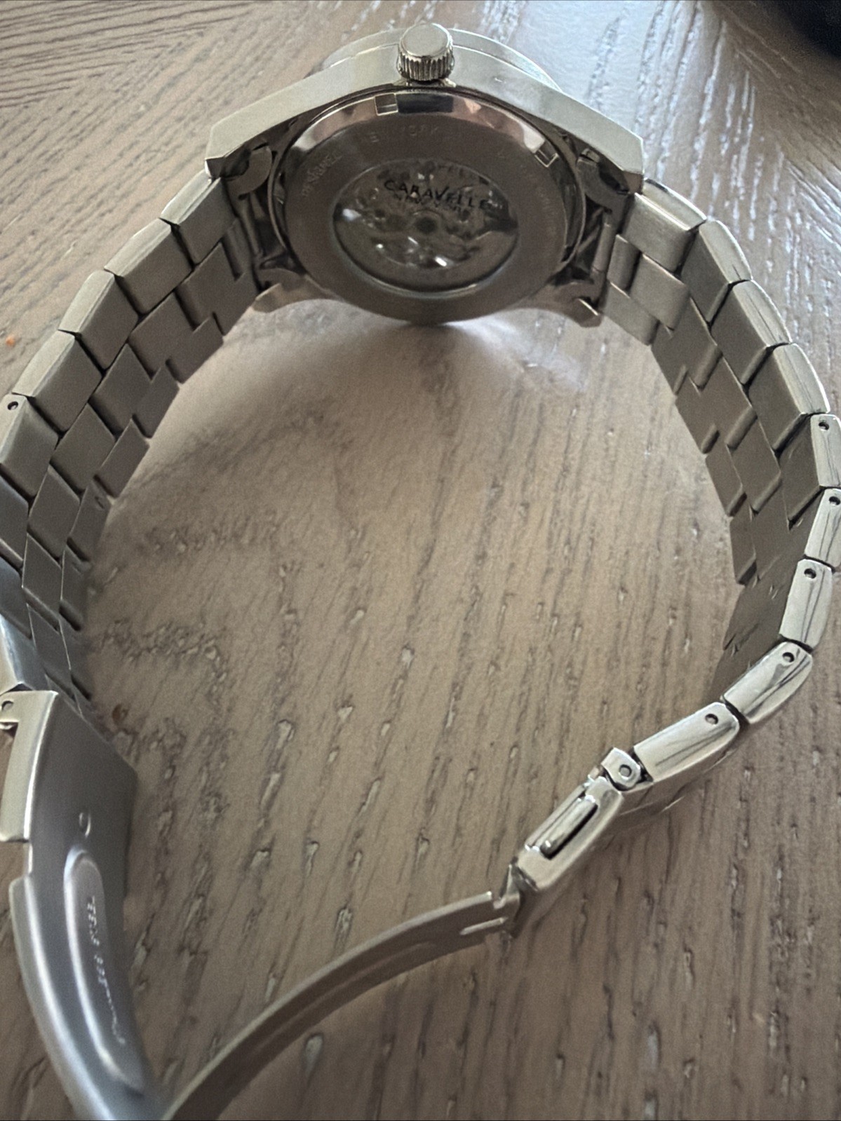 Caravelle New York Men’s 43A124 Stainless Steel Automatic Watch