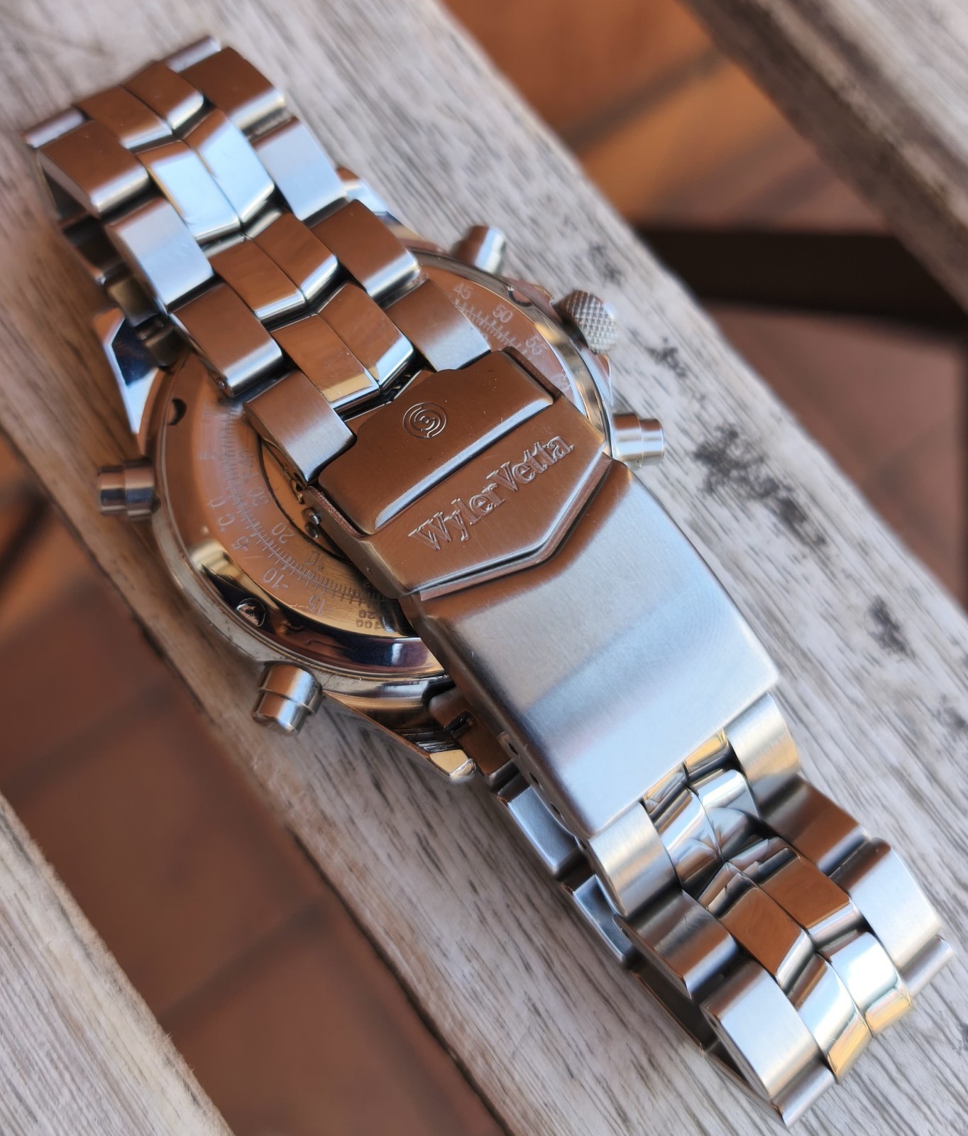Wyler Vetta Challenge watch Ref. 1119770165 Ana Digit Blue Dial