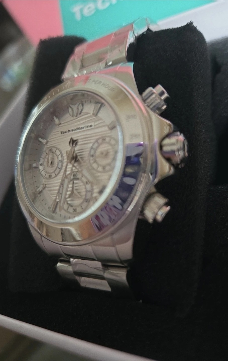 TM-219009 TechnoMarine Manta Ray Unisex Watch Silver 38mm *free 3yr Warranty **
