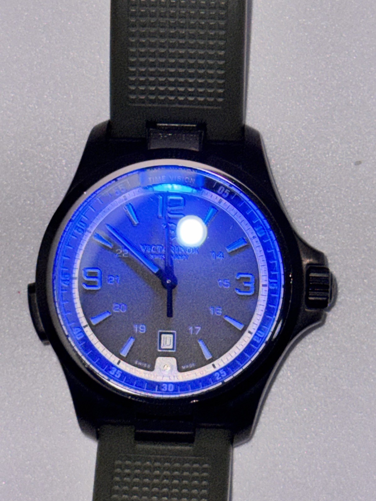 Victorinox Swiss Army 241664 Sapphire Glass, Quartz Movement, Night Vision