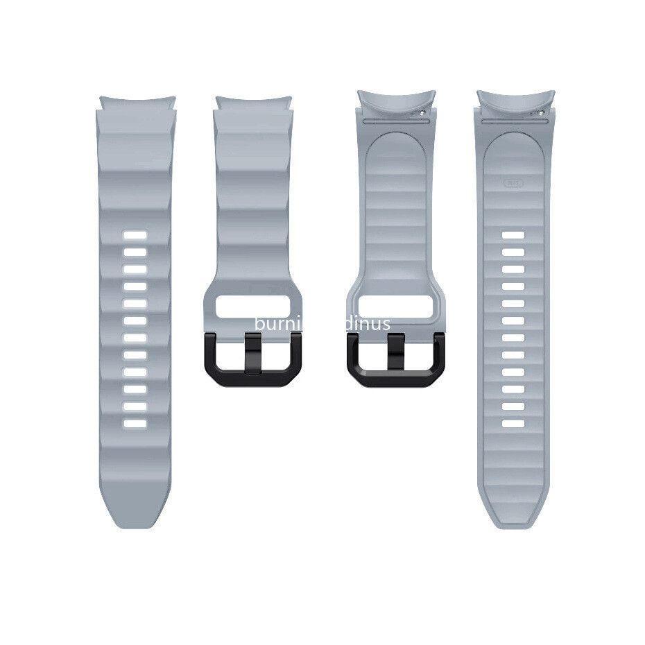 Samsung Rugged Silicone Watch Band Strap for Galaxy Watch 4 5 6 40/44/43/47mm