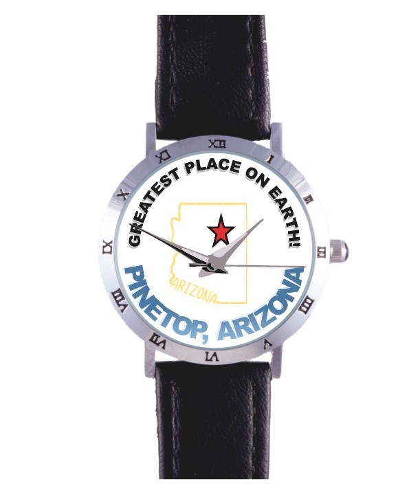 PINETOP, ARIZONA GREATEST PLACE ON EARTH WATCH: CACTUS, CANYON, RARE COLLECTIBLE