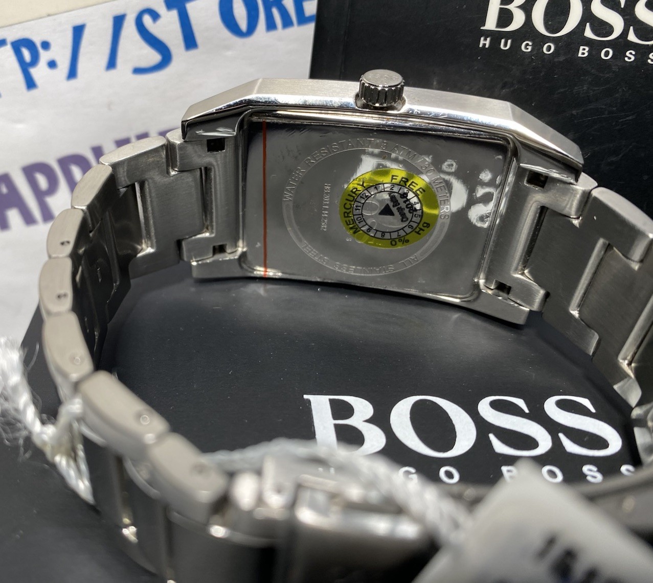 Hugo Boss Men’s 41MM Architecture Silver-Tone Date Watch 1512918 NEW!!!