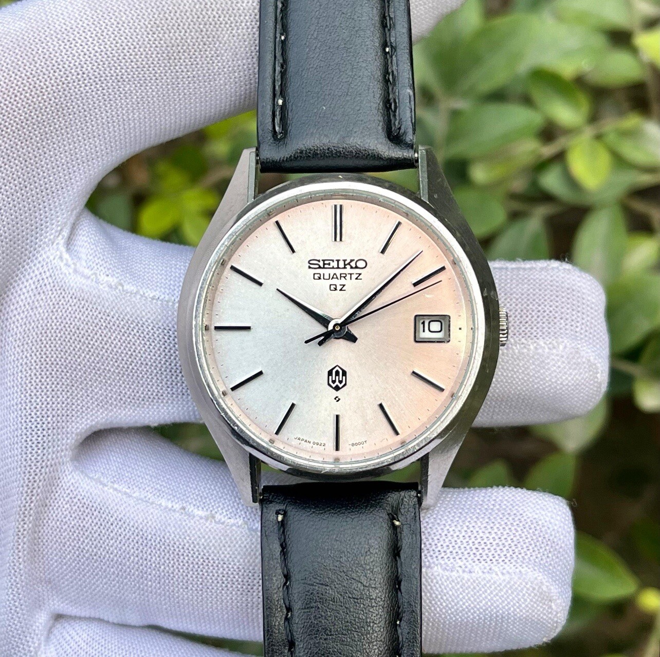 Vintage Seiko QZ Patina Dial JDM Dress Formal Japan Men’s Quartz Watch 0922-8000
