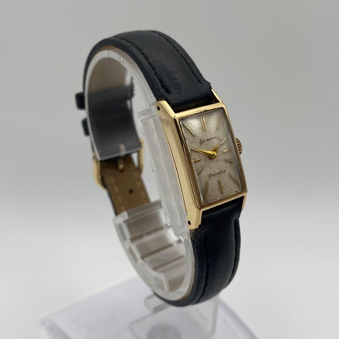 [Working Condition] CITIZEN Grace 14K Ladies’ Watch, Manual Winding