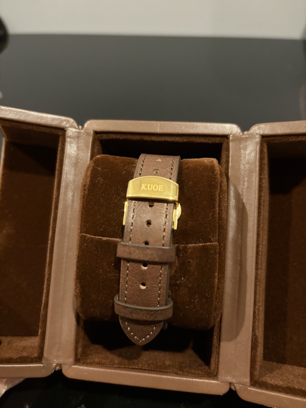 KUOE Kyoto Royal Smith 90-008 Gold Case Green Dial — Discontinued, Full Set