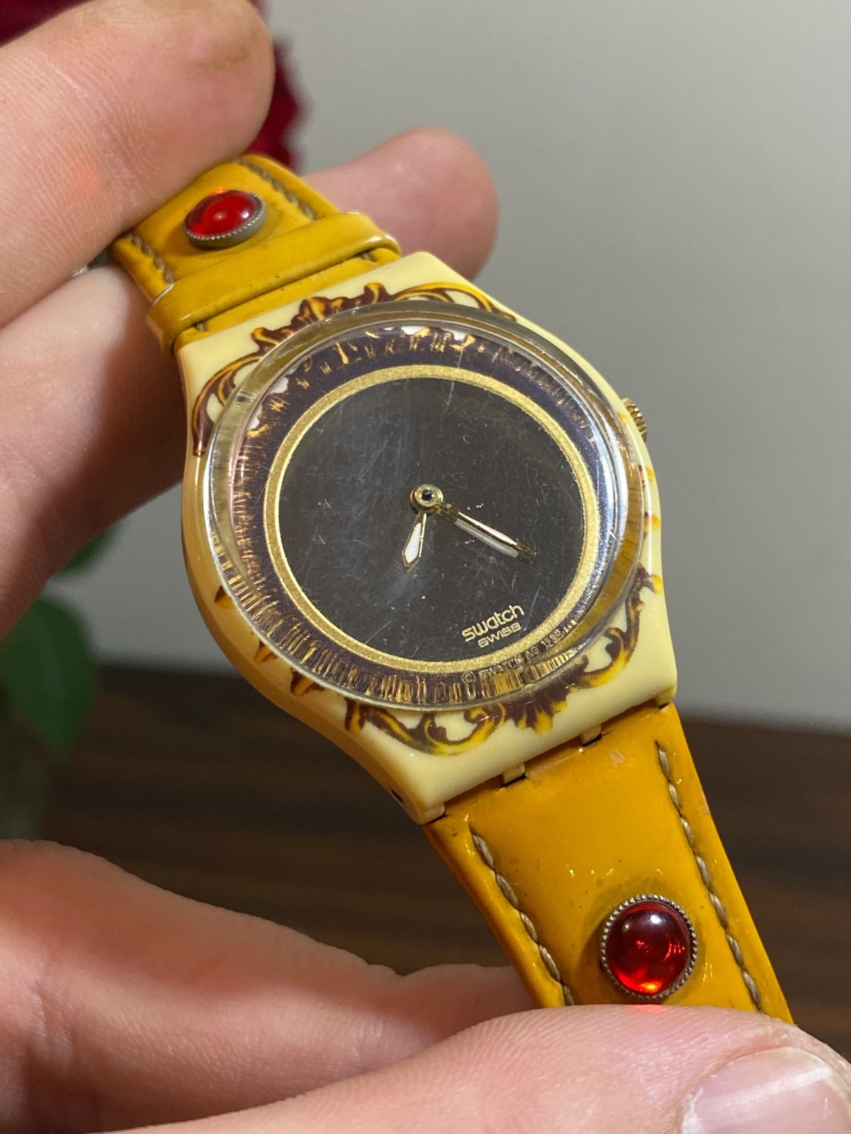 SWATCH GENT – Mirror on the wrist – GW125 – 1999. Working.
