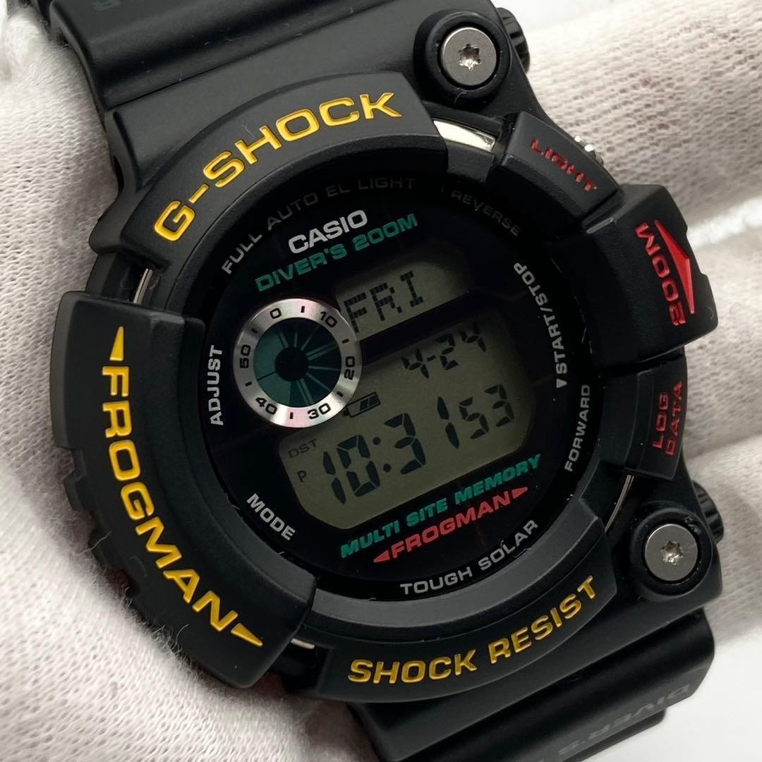 Casio Frogman GW-200Z Digital Watch Black Made in Japan 071704