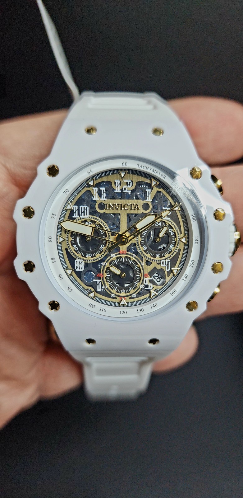 NEW Invicta Racing Vaulthan Chronograph 44m Watch FREE GIFTS & SAME DAY SHIPPING