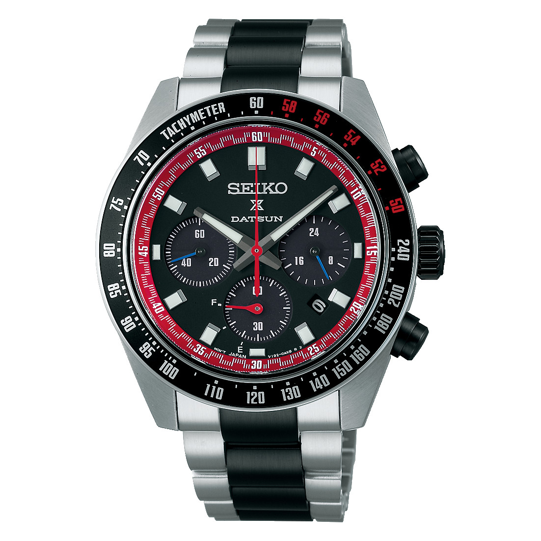 Seiko Prospex Speedtimer Solar Chronograph Datsun 240Z LE 41.4 MM Watch SSC957P1