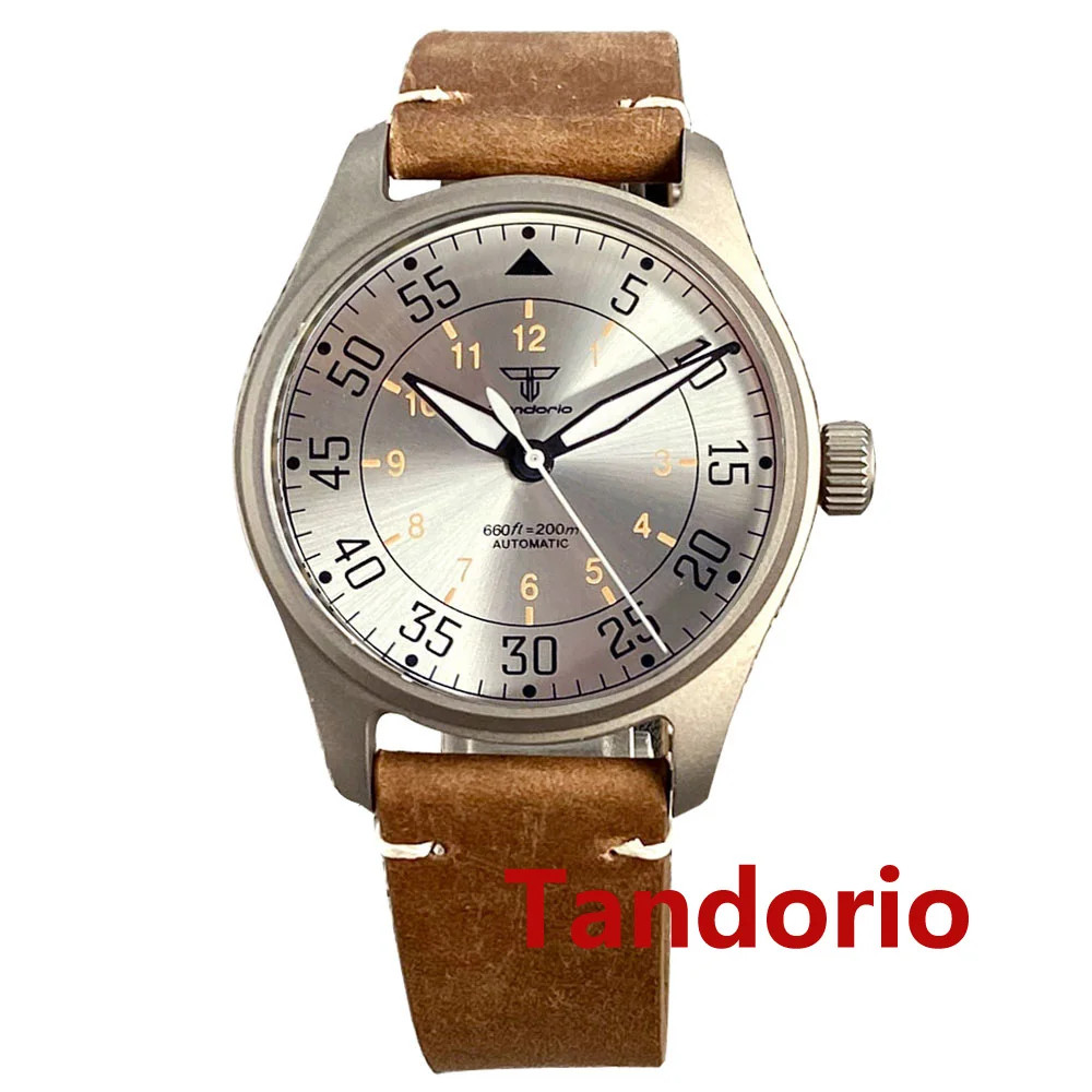 New 39mm Titanium Automatic Diver Men Watch For Japan NH35 Sapphire Glass 20ATM