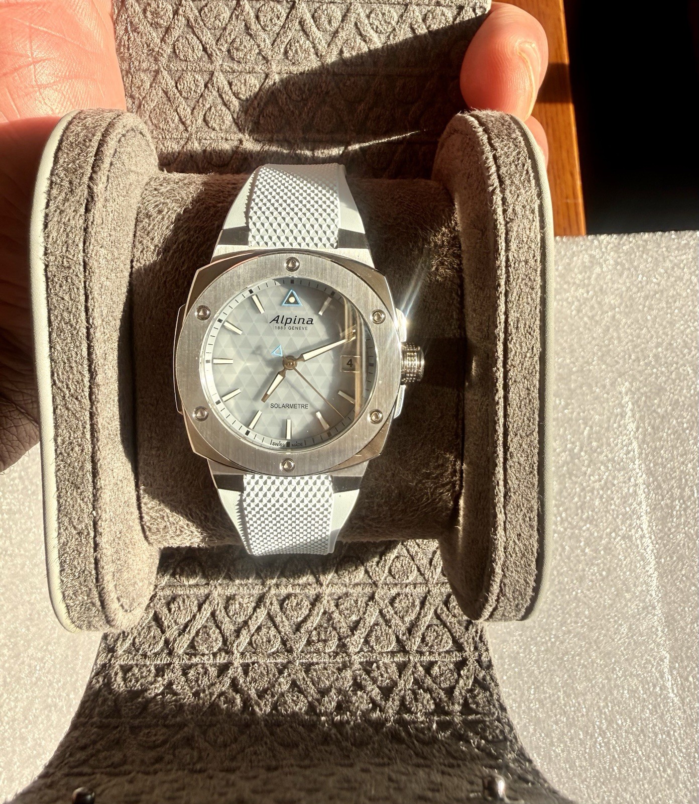 Alpina Alpiner Extreme SolarMetre Silver Dial Box, Papers & Warranty LNIB