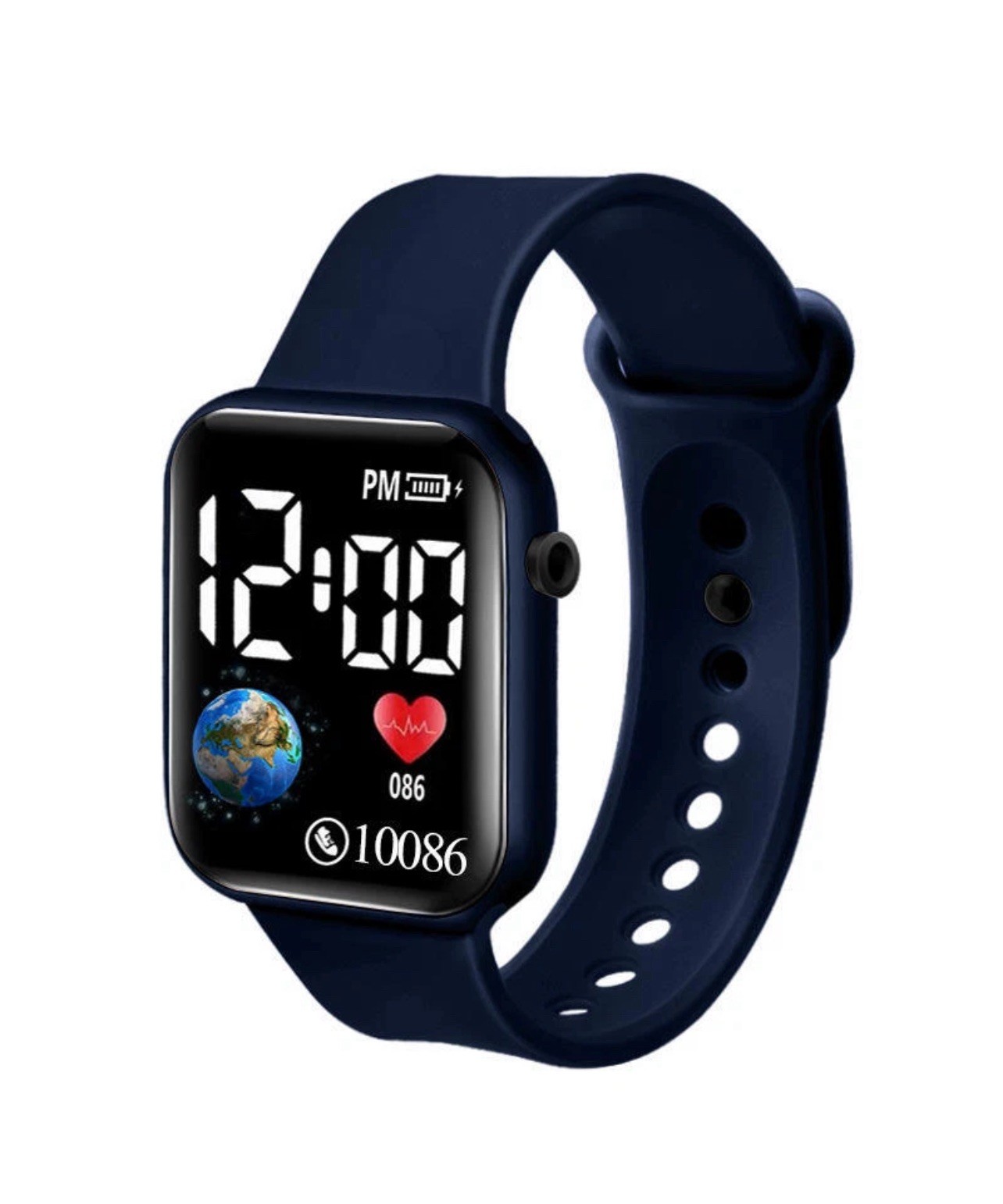 Sport LED Digital Screen Wrist Watch Men Women Unisex Boys Girls Kids Gift UK