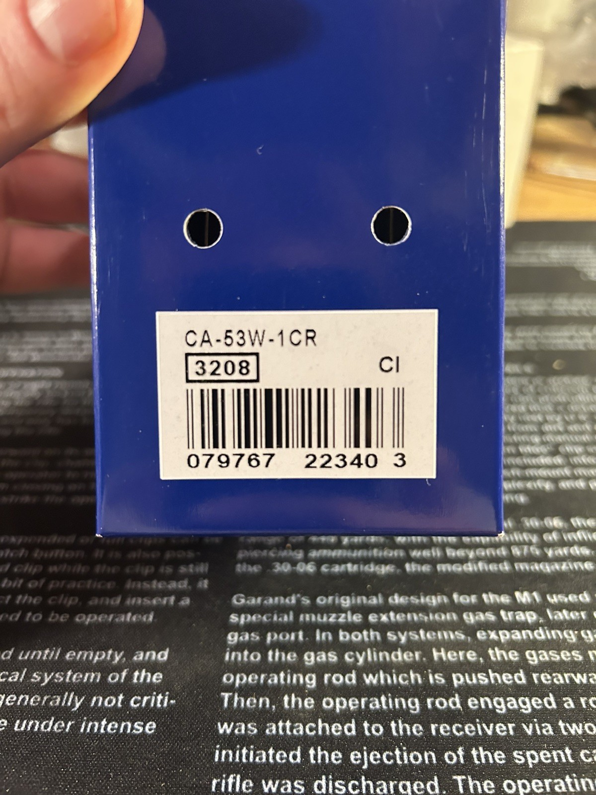 Casio CA53W-1 Wrist Watch for Men