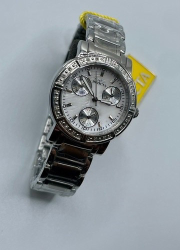 Invicta Wildflower 0.07 Carat Diamond Women’s Watch w/ MOP Dial – 33mm, (4718)