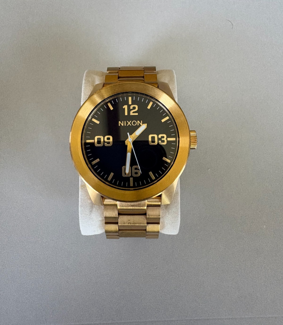 Nixon Corporal Gold/Black Wrist Watch