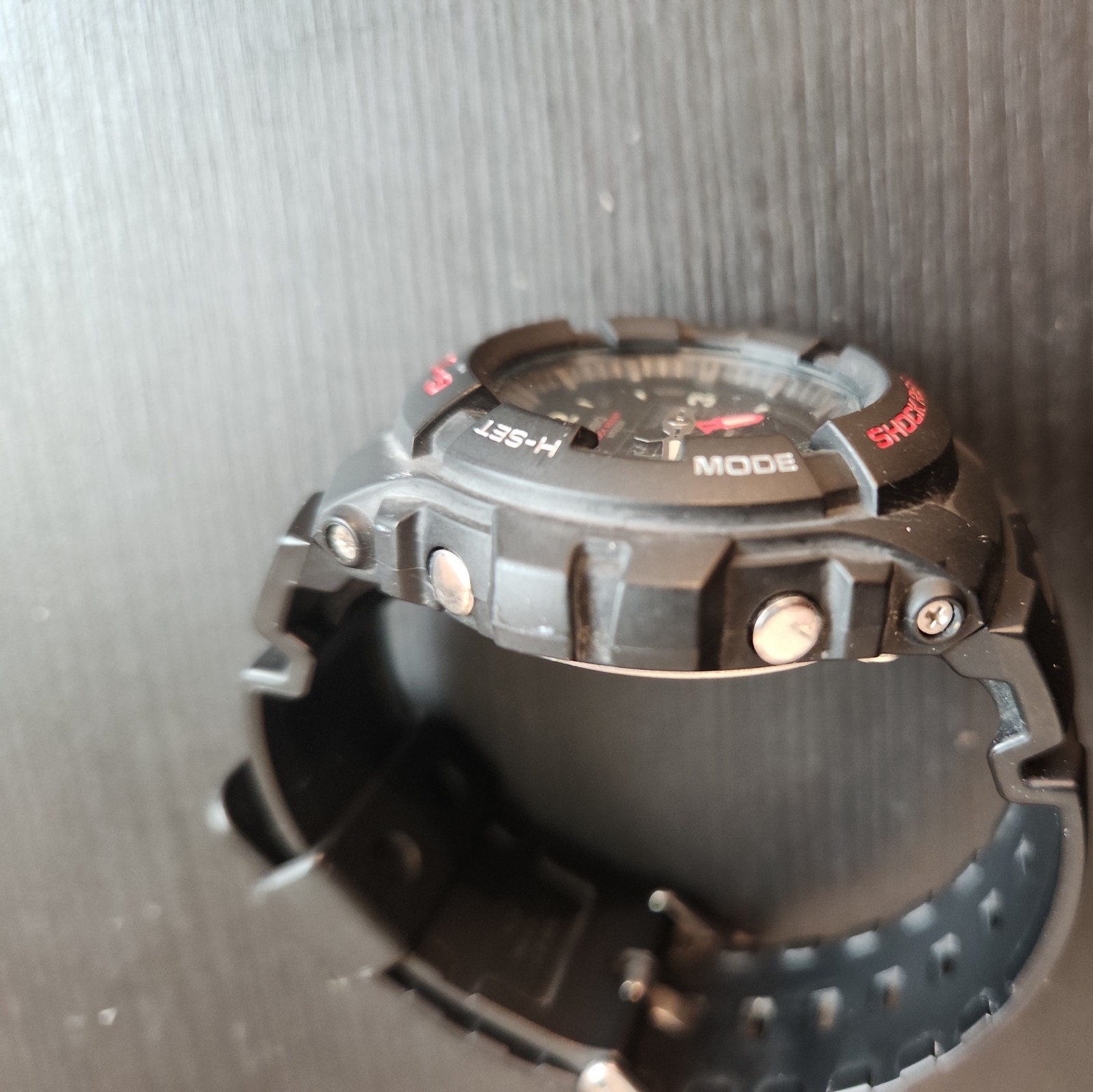 Casio G-Shock G100-1BV Analog Digital Black Red 200M Men’s Watch New