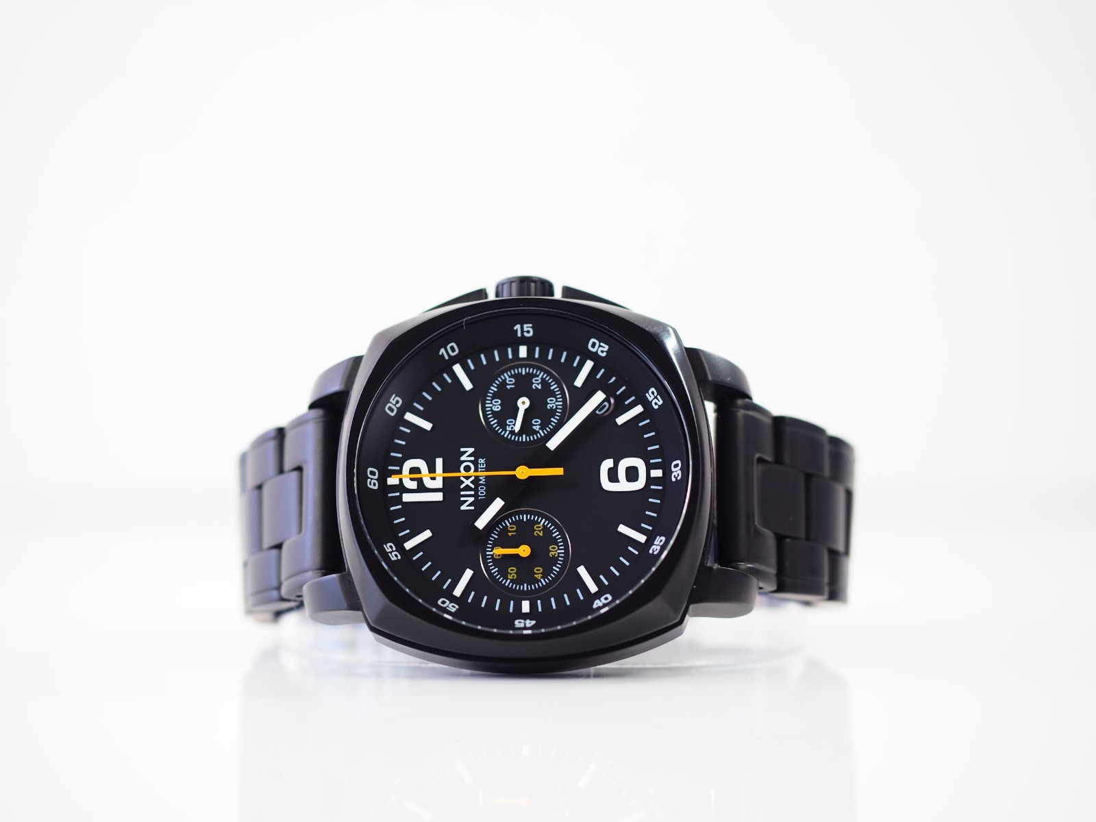 Nixon The Charger Chrono SS Watch All Black