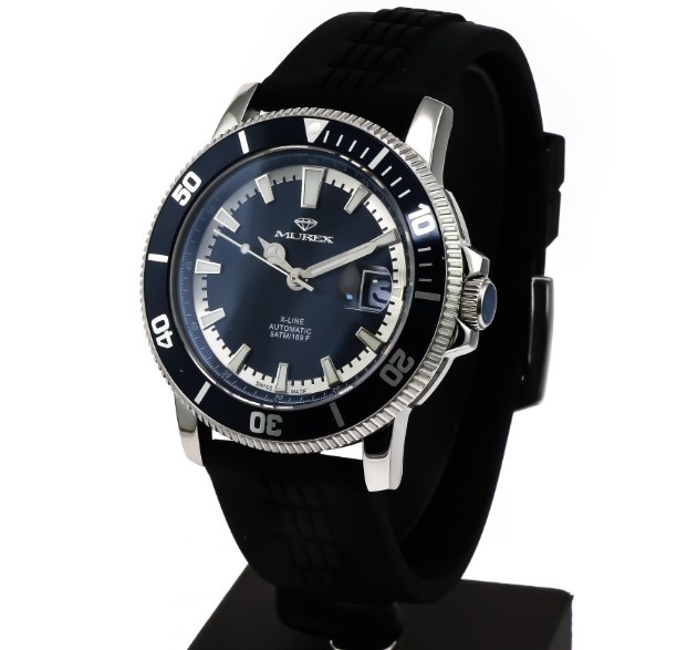 SWISS MADE AUTOMATIC WATCH MUREX X LINE SAPPHIRE CRYSTAL BRAND NEW