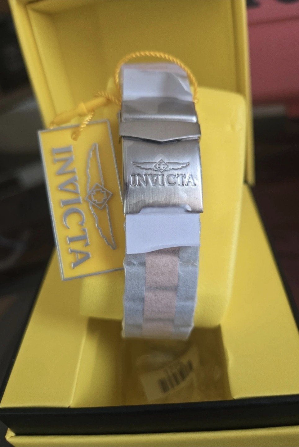 1775 Invicta Pro Diver Men’s Watch Rose Gold Silver Two-Tone Watch 43.5mm