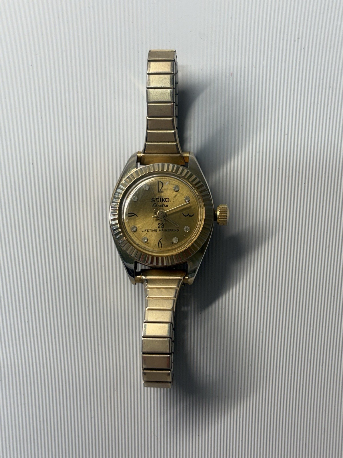 Seiko Electra 23 Lifetime Mainspring Mechanical Women’s Wristwatch Vintage
