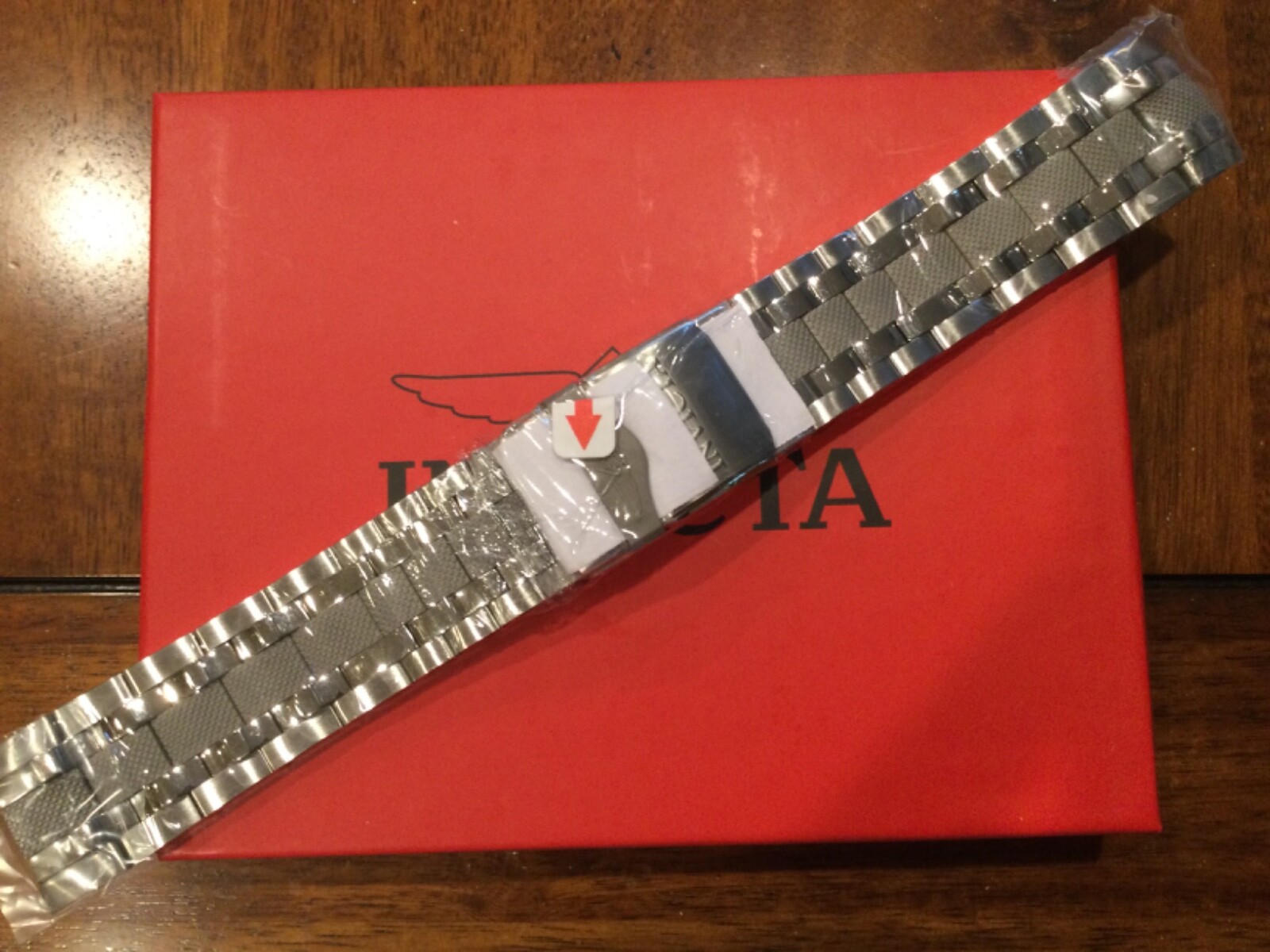 BRAND NEW INVICTA BOLT DIVER STAINLESS STEEL REPLACEMENT STRAP 26MM LUGS