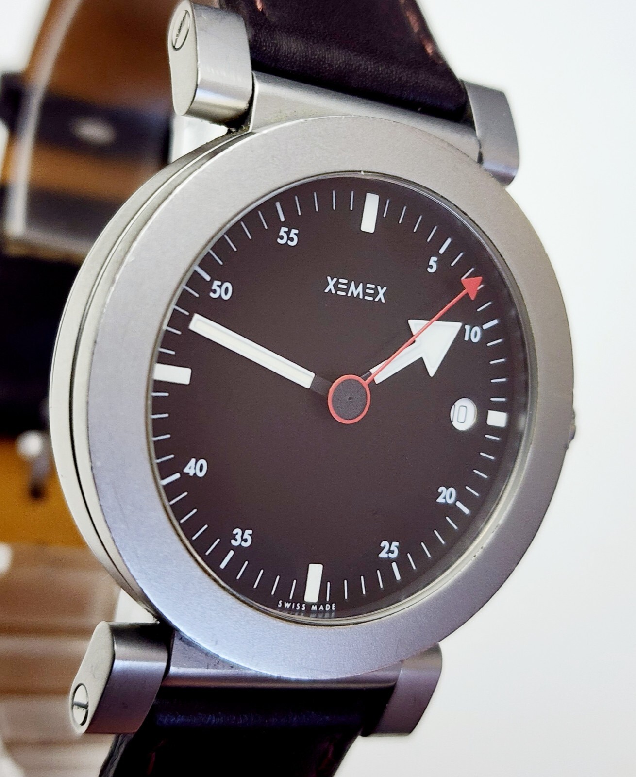 Men’s SWISS AUTOMATIC Watch XEMEX 210-2092. Design Kulling. Big Wrist