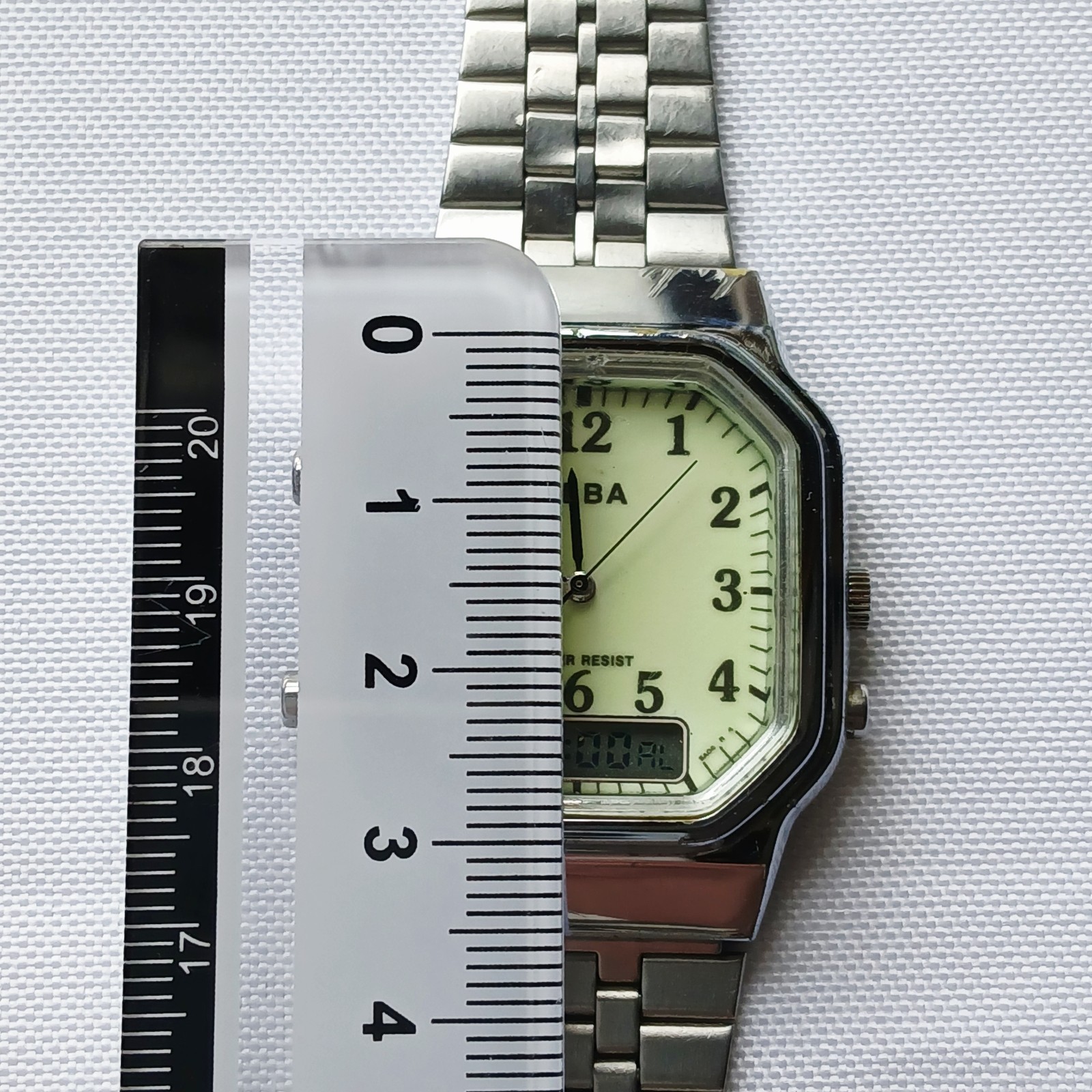Vintage SEIKO ALBA V074-5020 Ana-Digi Quartz Mens Watch Rare 1981 Retro Working