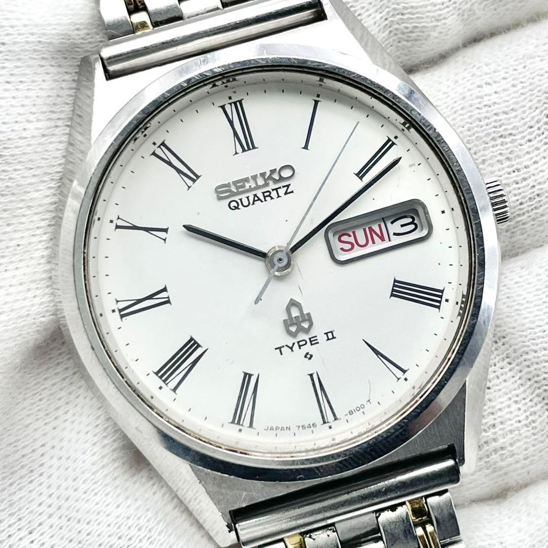 Seiko Wristwatch Quartz Type II 7546-8000