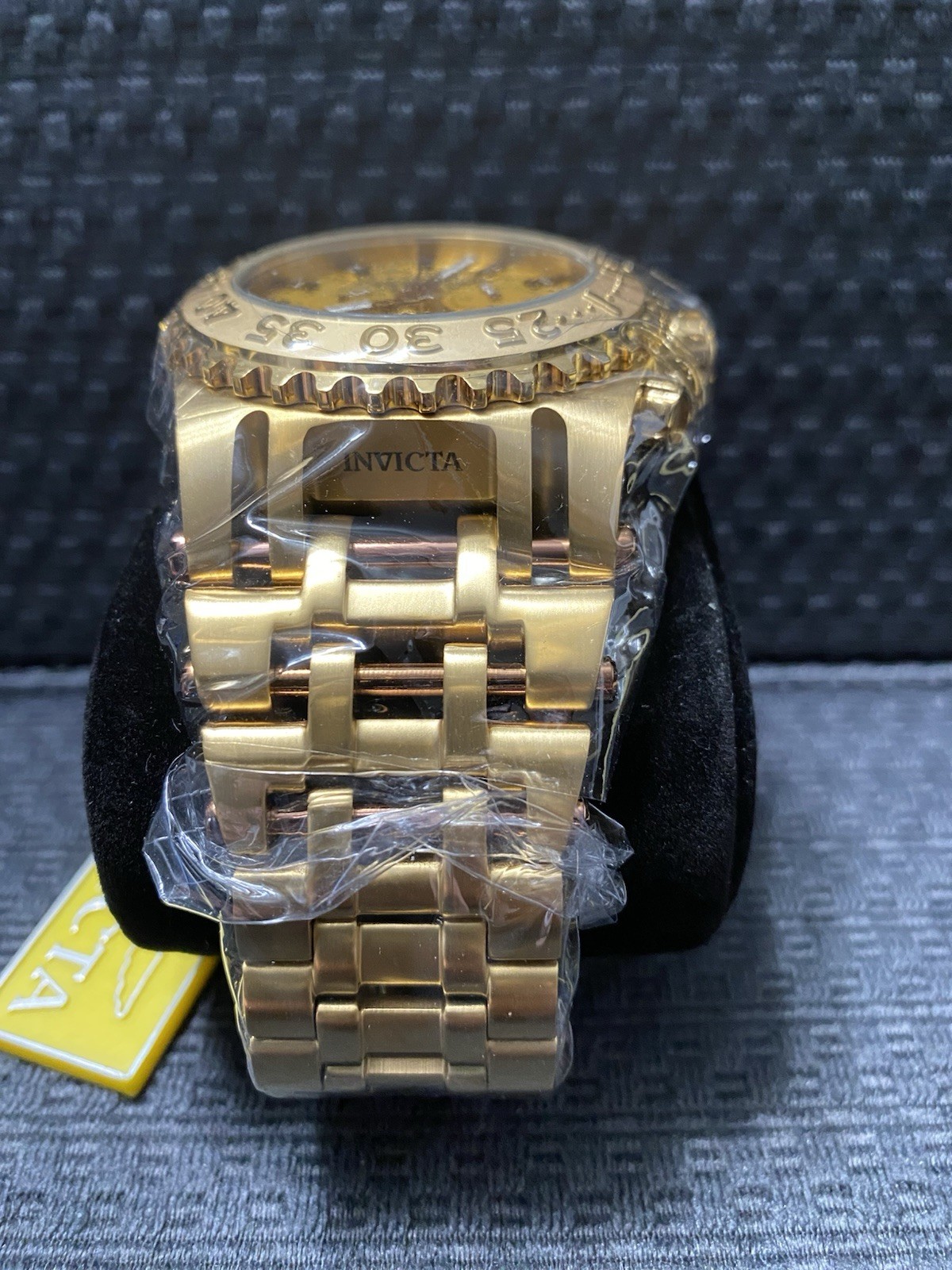 Invicta Reserve 50mm Chaos Coalition Forces Gold Label Quartz Watch Model #34608