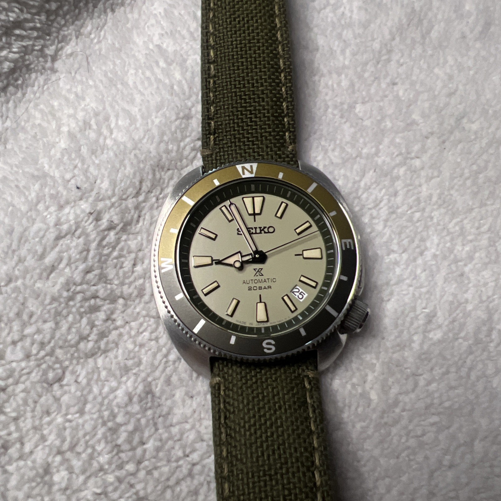 Seiko Prospex Beige Land Tortoise – SRPG13