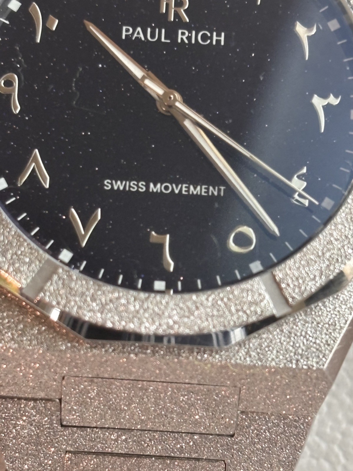 Paul Rich Frosted Star Dust II Void Silver | Black Dial