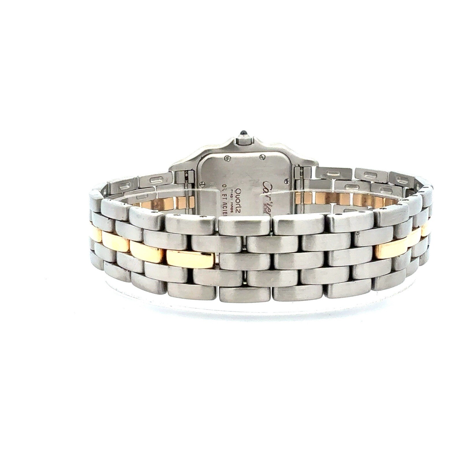 Midsize Cartier Panthère 83949 27mm 1 Line Gold & Stainless Steel Fits 6 1/2″