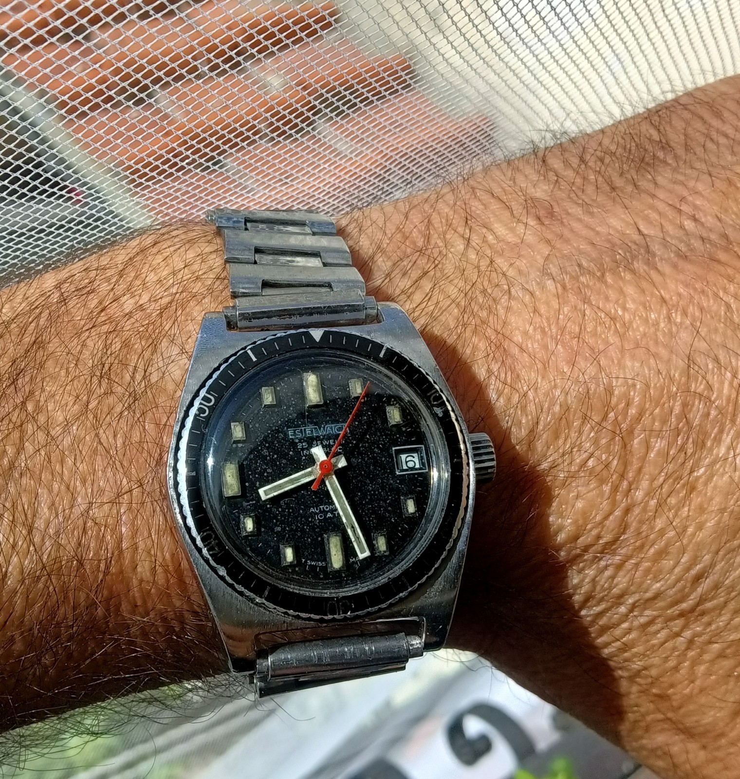 EstelWatch Automatic Meteorite Skin Diver