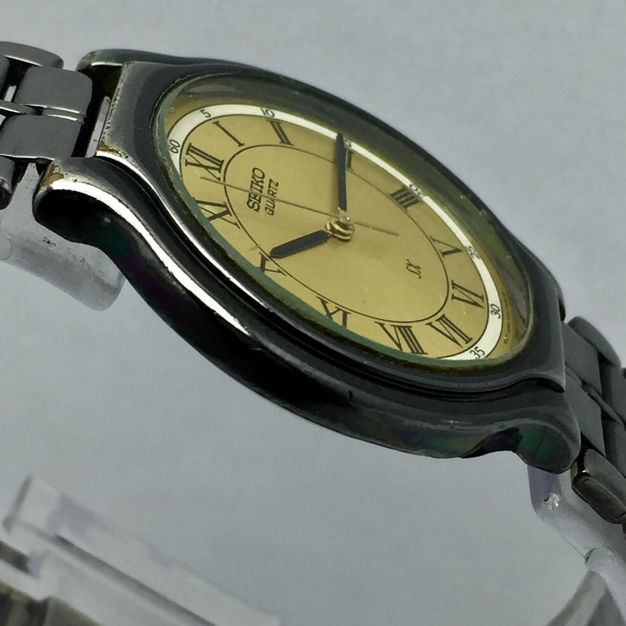 Seiko SX Black Tone V701-1K20 Roman Dial Vintage Men’s watch