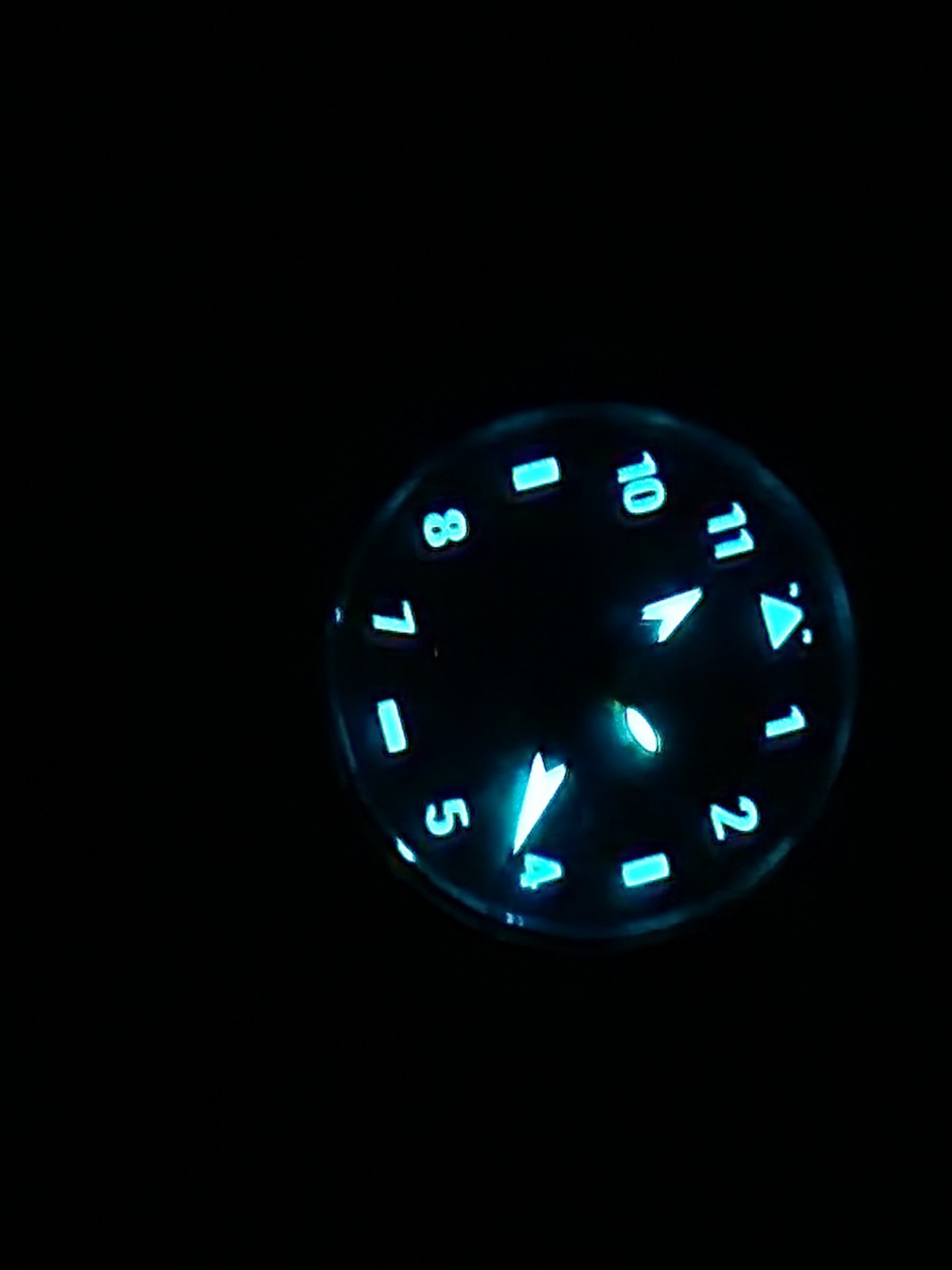 Wicked Watches Co Switzerland 5-year Anniversary Flieger Crystallised Ti Aqua
