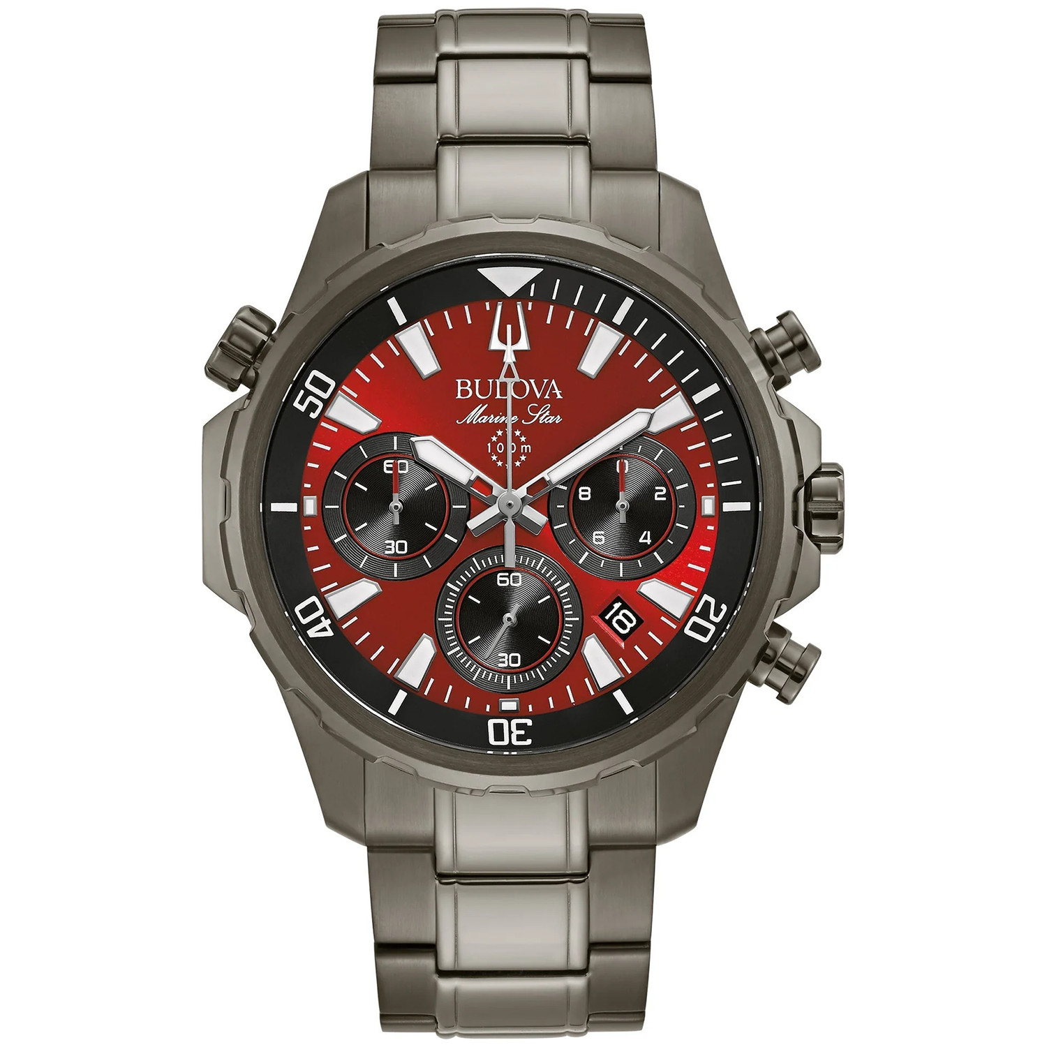 Bulova Marine Star Series B 98B350 43 mm Men’s Quartz Watch Stainless steel Band