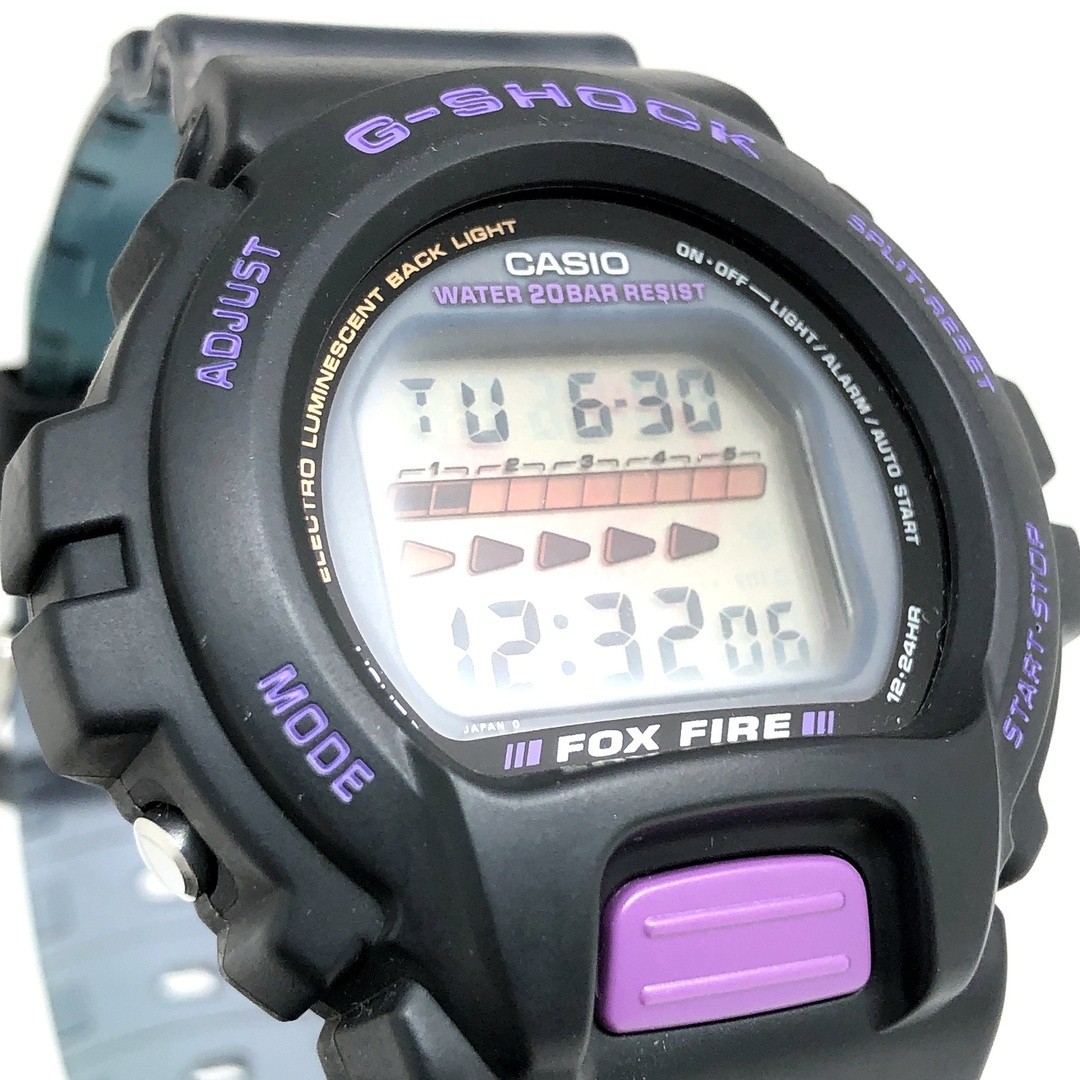 G-Shock DW 6620 6 FOXFIRE SCORPION Purple Skeleton Released in November 1994