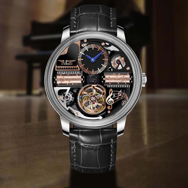 PINDU Music Series Fashion Fashion Daily Wearing Men’s Mechanical Watch 2025 NEW