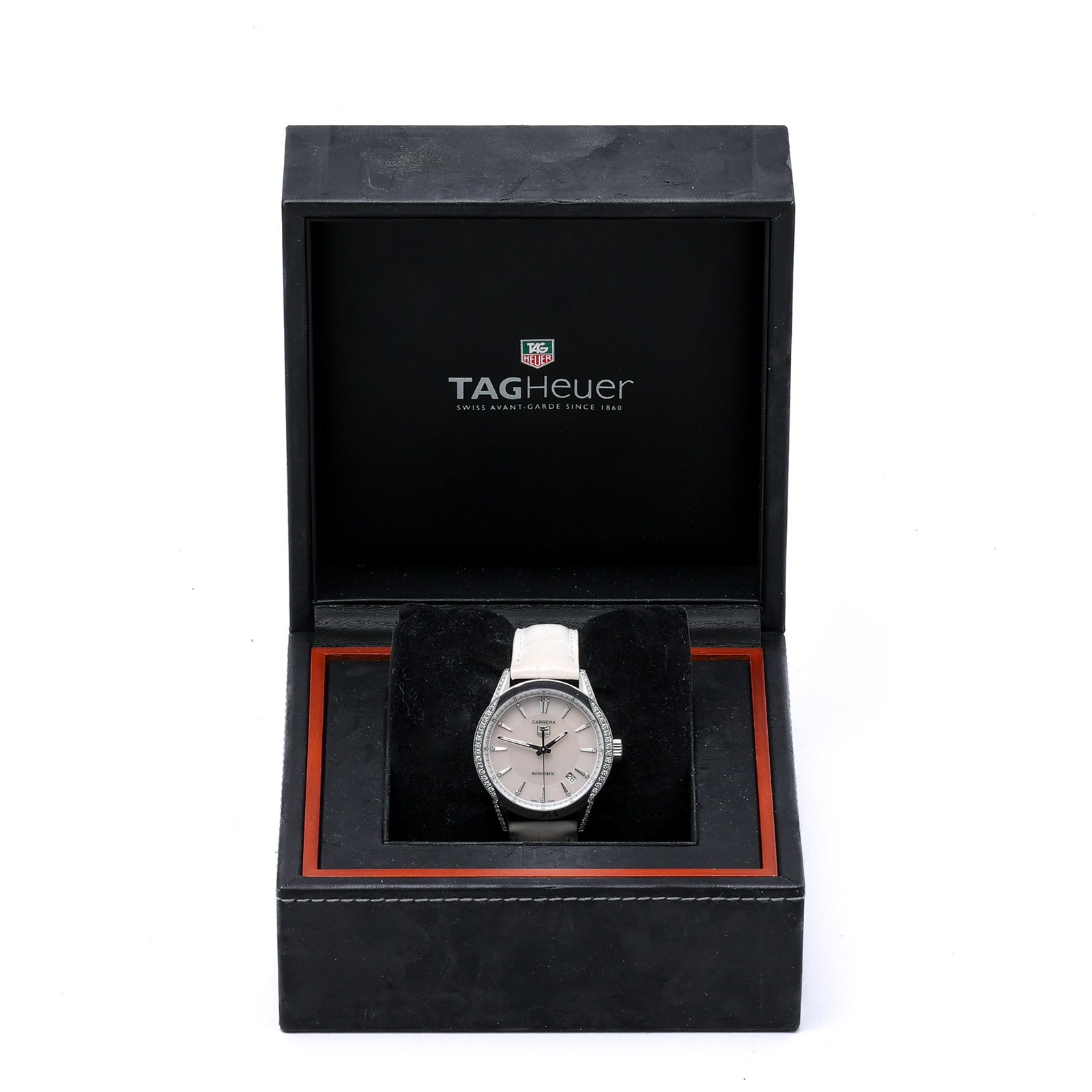 Tag Heuer Carrera Ladies WV2212 with 36mm Steel case and Mother of Pearl dial…