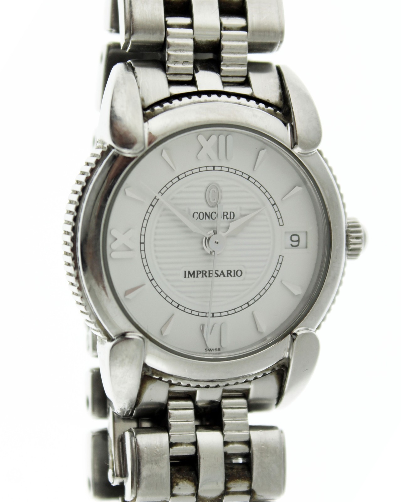 Concord Impresario 14.E1.262 25mm Stainless Steel White Dial Quartz Watch