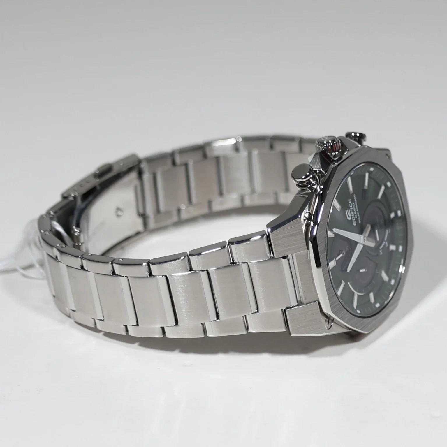 Casio Edifice Solar Green Dial Chronograph Men’s Solar Watch EFS-S570D-3AUEF