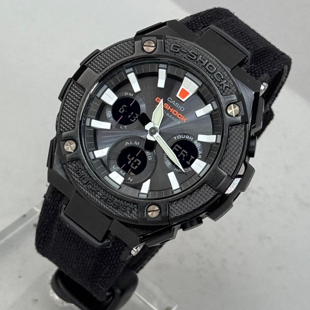 CASIO G-SHOCK G-STEEL GST-W130BC-1AJF Tough Solar Radio Multi-Band Men’s Watch