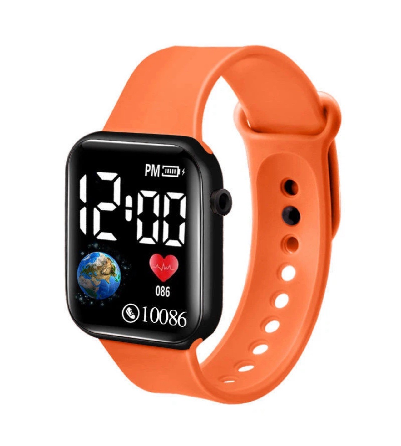 Sport LED Digital Screen Wrist Watch Men Women Unisex Boys Girls Kids Gift UK