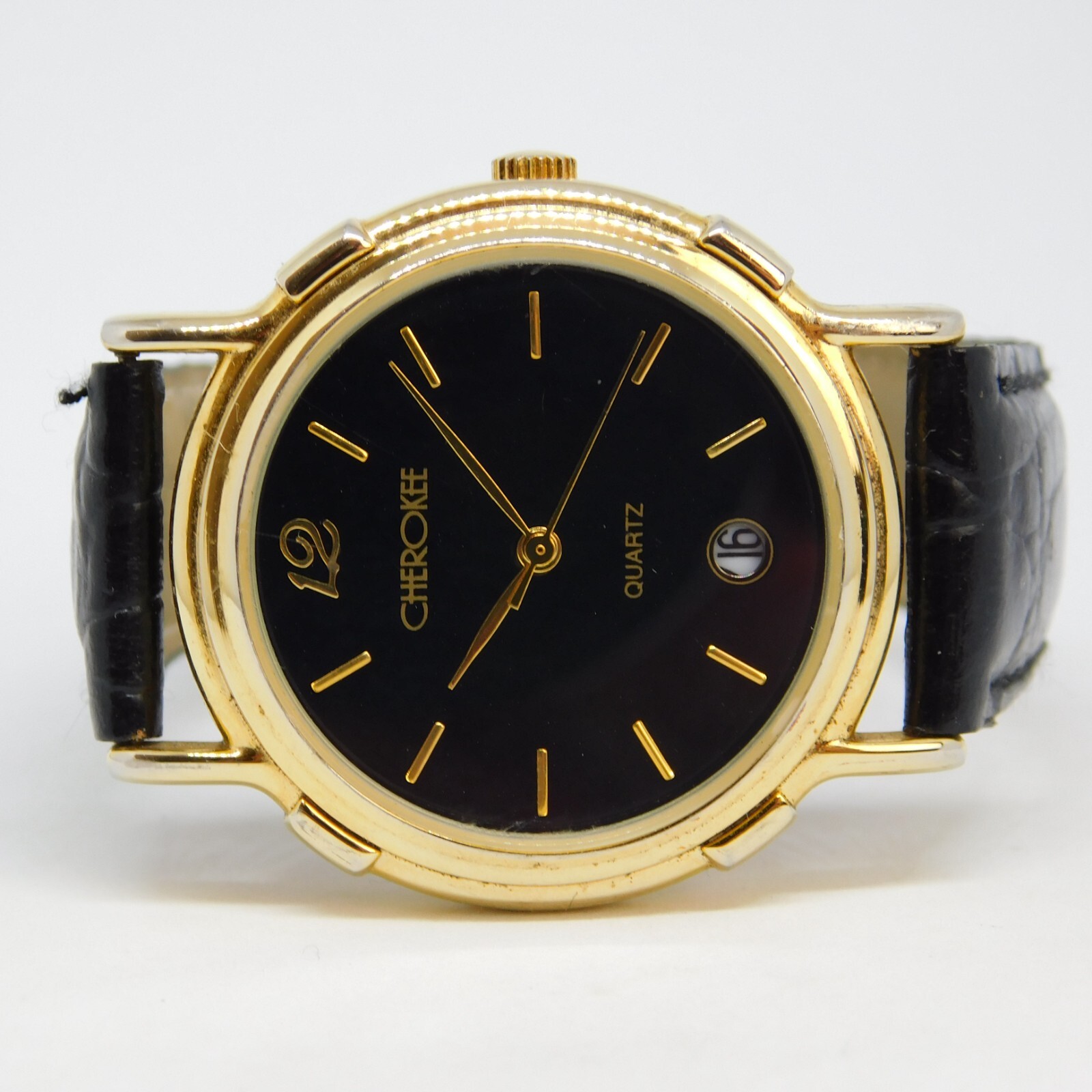 Cherokee #32-828 Quartz Analog Men’s Watch Needs a new Band