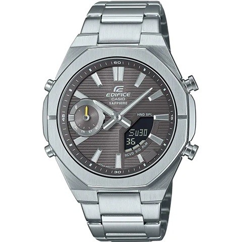 Free Special New Casio EDIFICE ECB S10YD 8AJF Smartphone Link Gray Dial Slim 1