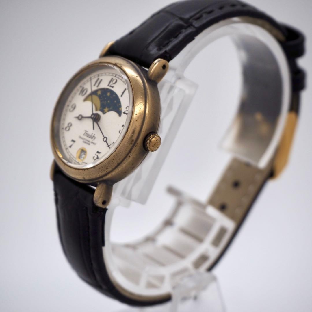 304 Working CASIO Watch LV 615 Moon Phase Antique
