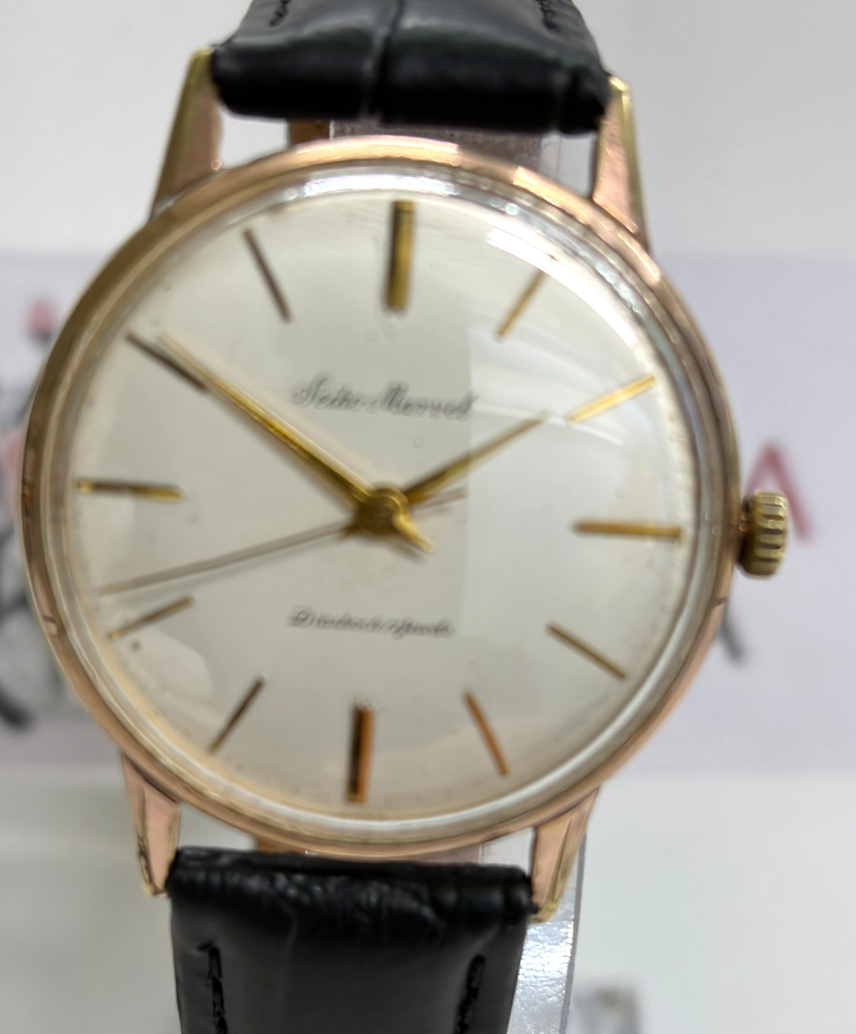 Vintage Seiko Marvel 17 Jewels Diashock Manual Wind J14047 Men’s Watch Japan